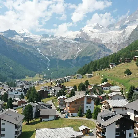 Kuscheliges Nest Fuer Zwei: Guenstiges In Den Schweizer Alpen Appartement Saas-Fee